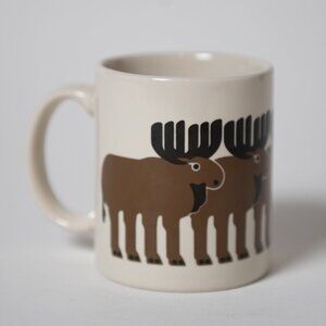Vintage Taylor & Ng Moose Herd Mug Ceramic Made in Thailand